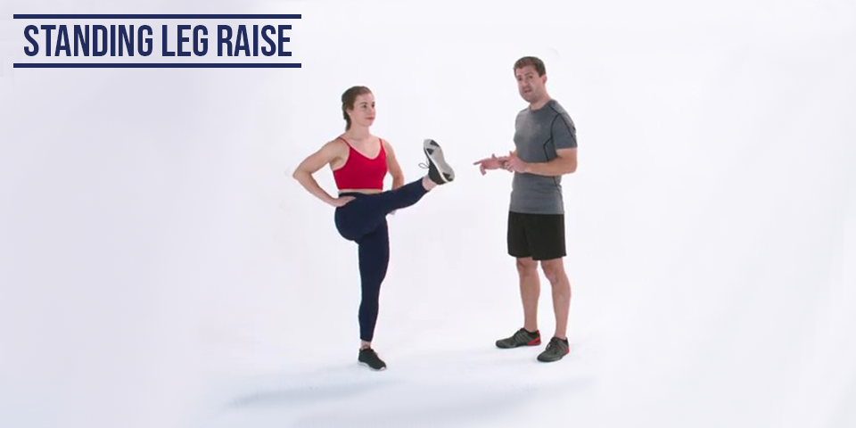 How to Do Standing Leg Raises