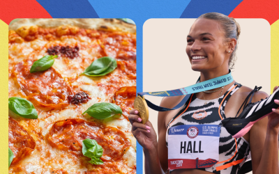 How Homemade Pizza and an ‘Emotional Support Show’ Help Olympian Anna Hall Unwind